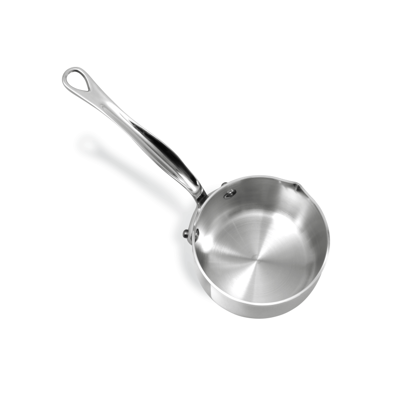 Casserole en inox avec bec verseur M'COOK