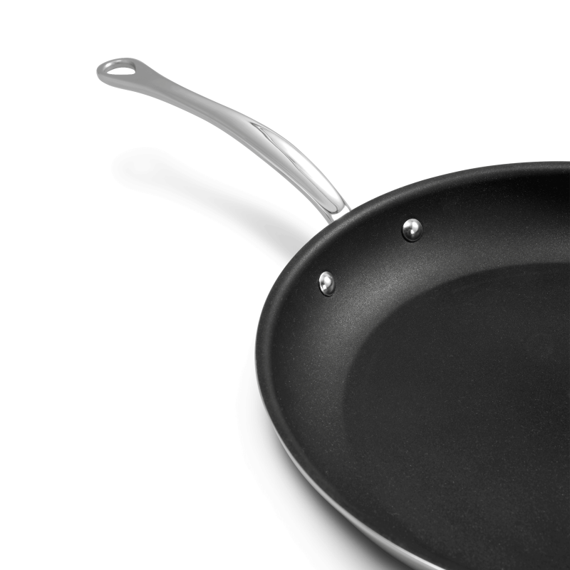 Poêle antiadhésive en inox M'COOK