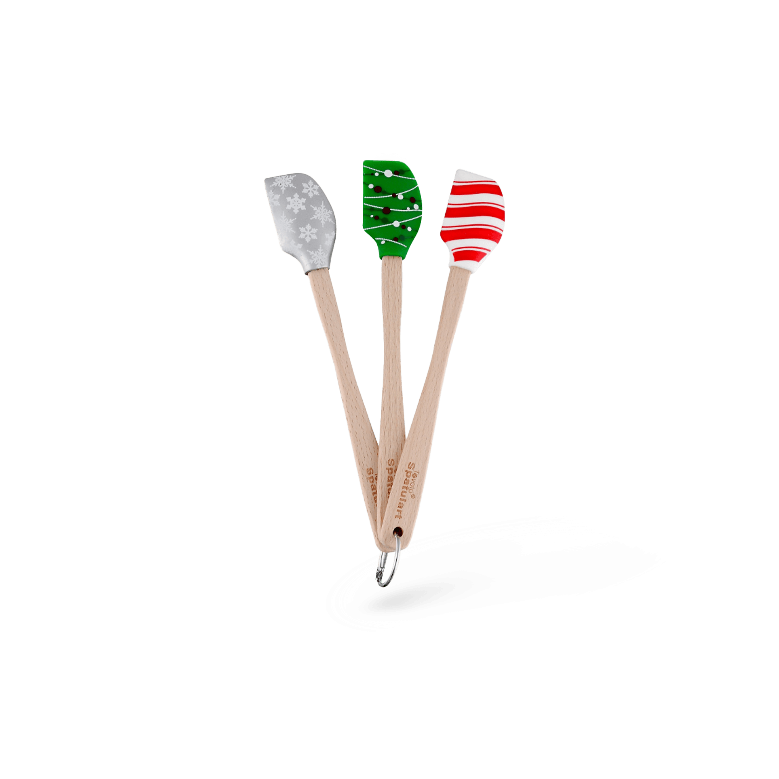 Set de 3 mini spatules Noël