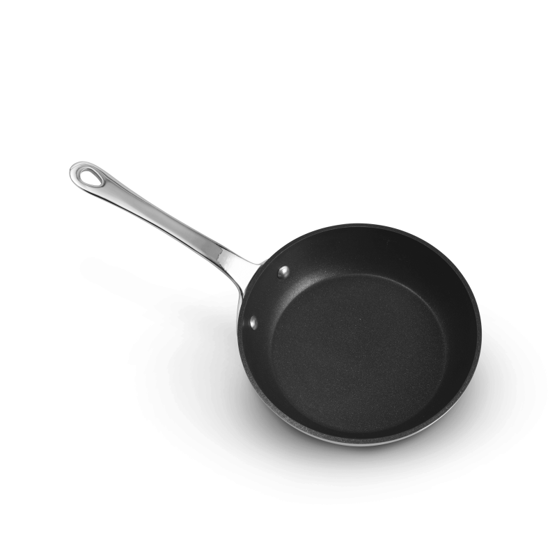 Poêle à blinis antiadhésive en inox M'MINIS