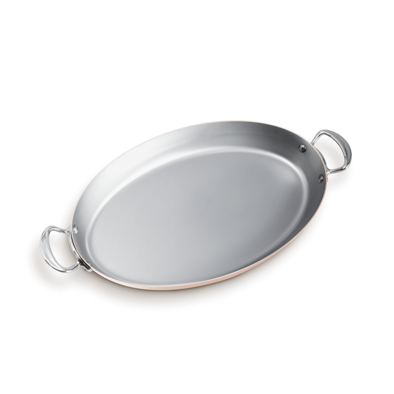 Plat ovale en cuivre inox M'HÉRITAGE 150S