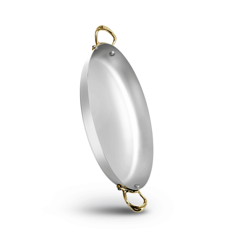 Plat ovale en inox M'COOK B ACCESSOIRE