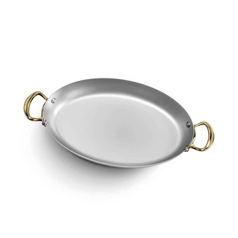 Plat ovale en inox M'COOK B ACCESSOIRE
