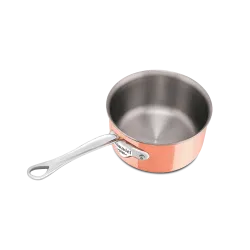 Casserole en cuivre inox induction M'6S