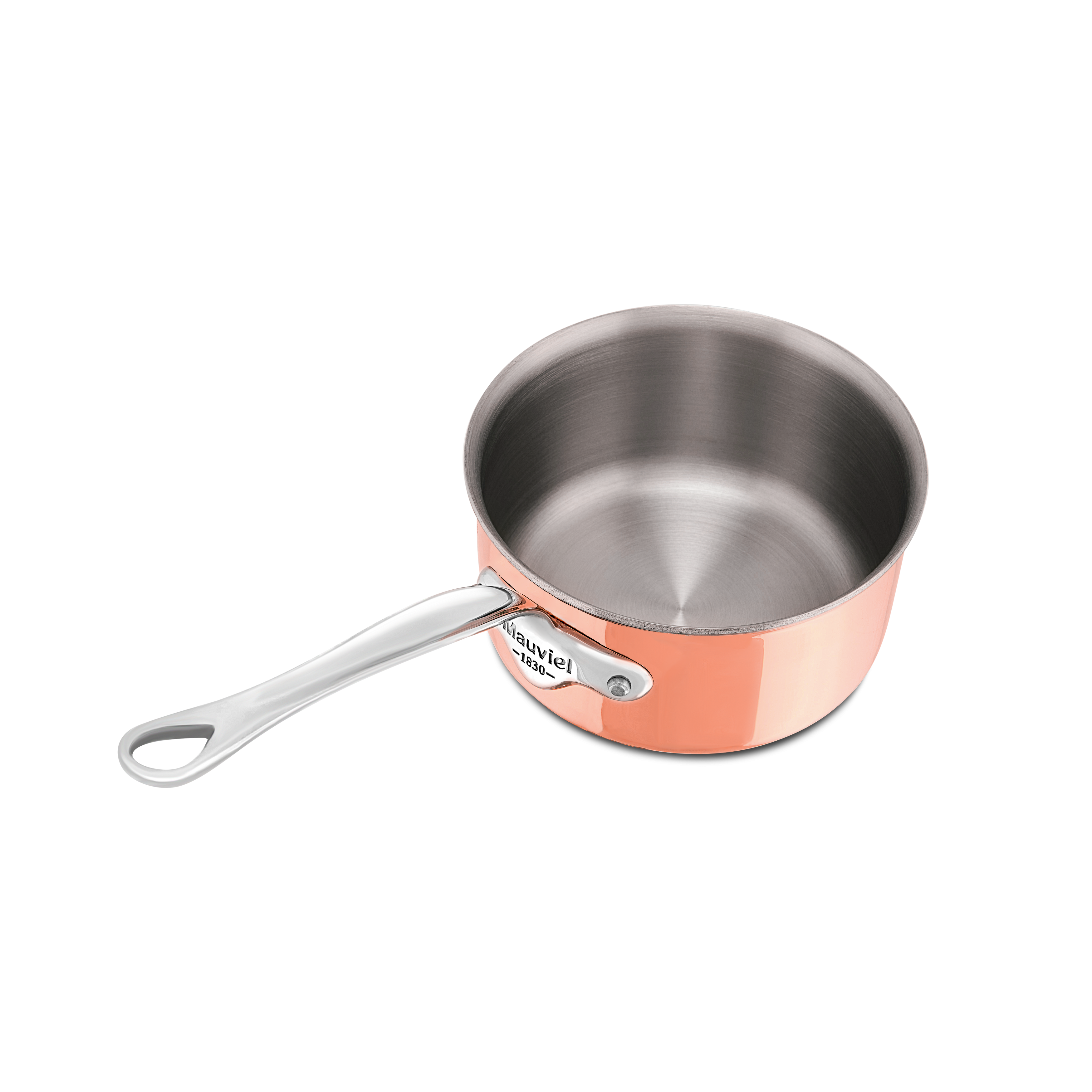 Casserole en cuivre inox induction M'6S