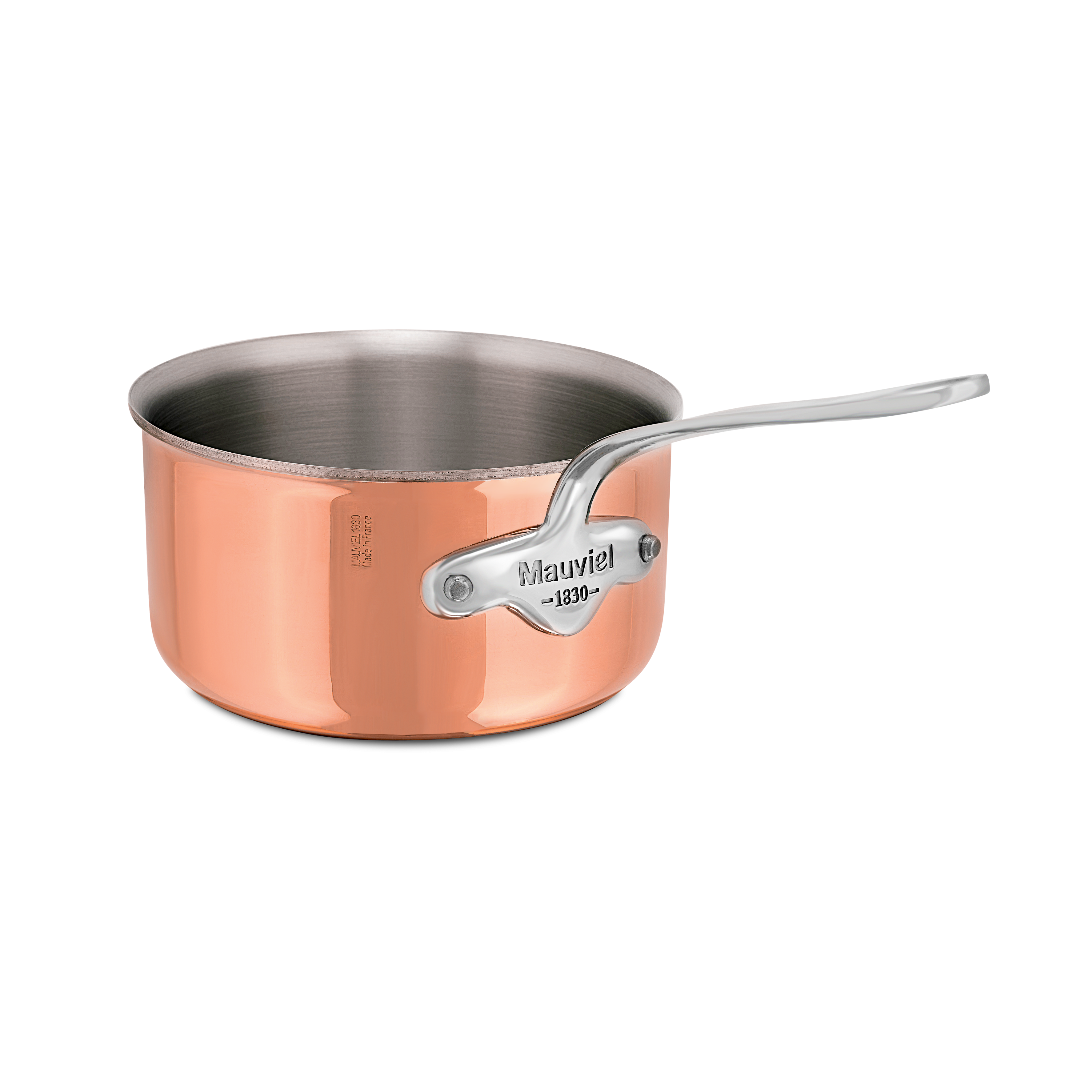 Casserole en cuivre inox induction M'6S