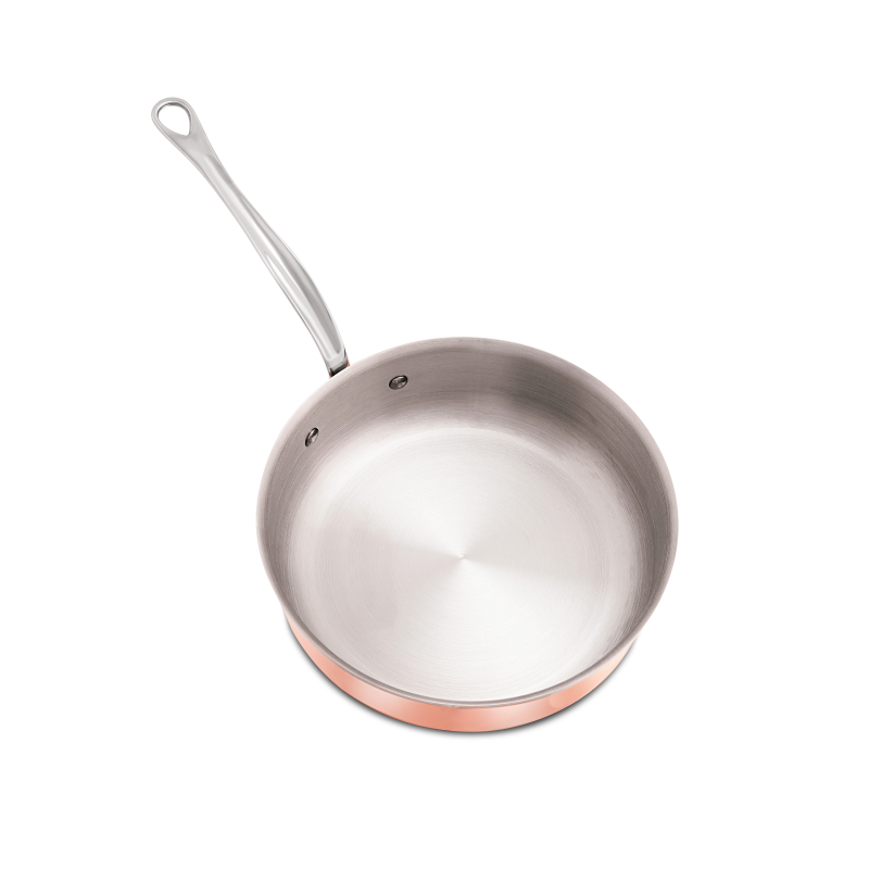 Sauteuse en cuivre inox induction M'6S