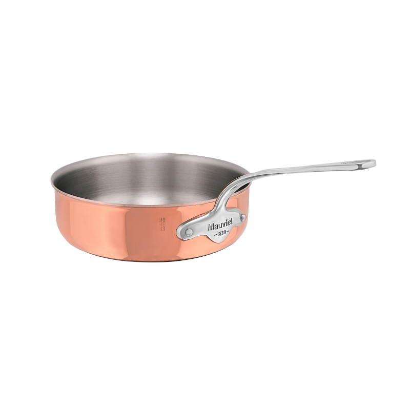 Sauteuse en cuivre inox induction M'6S
