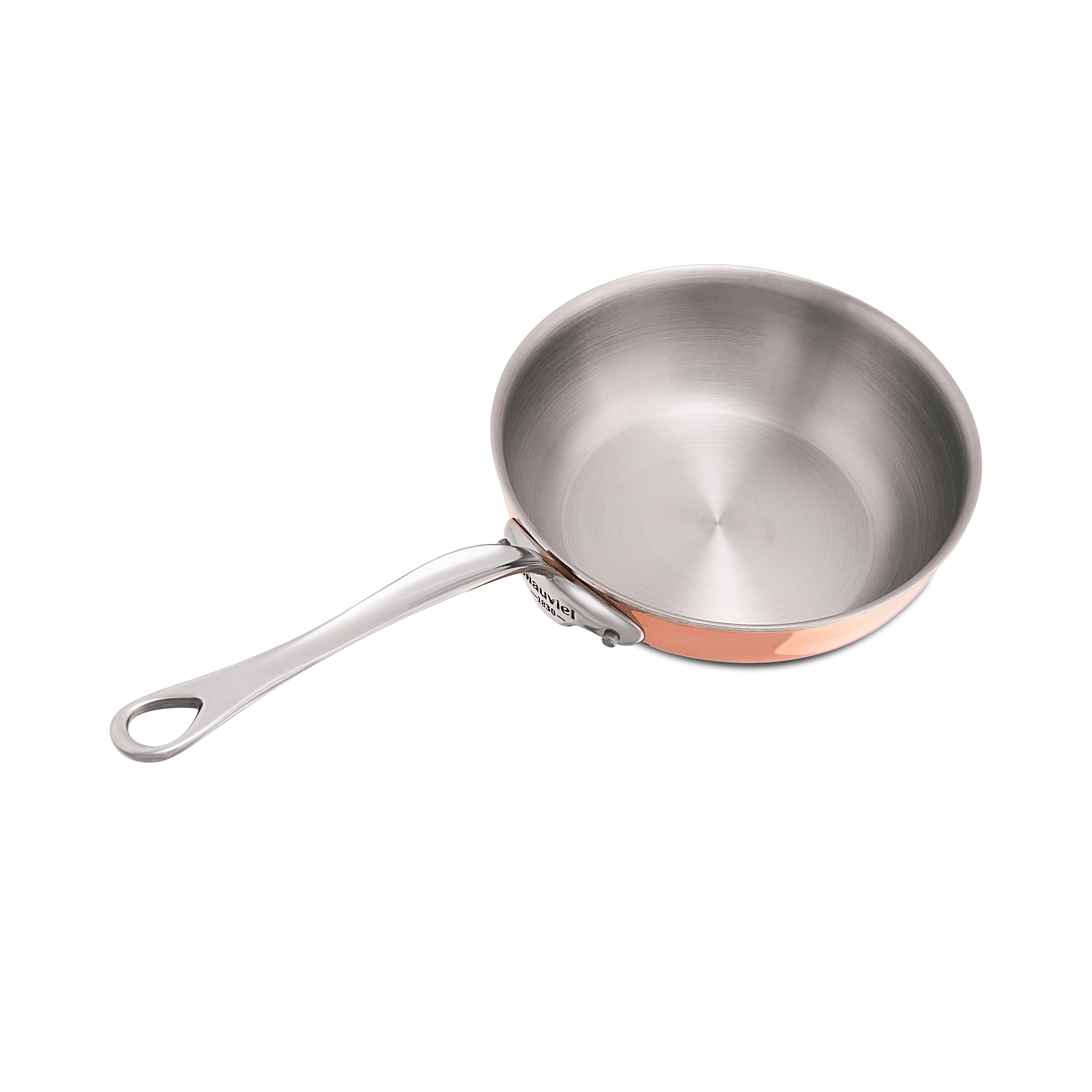 Évasée bombée en cuivre inox induction M'6S