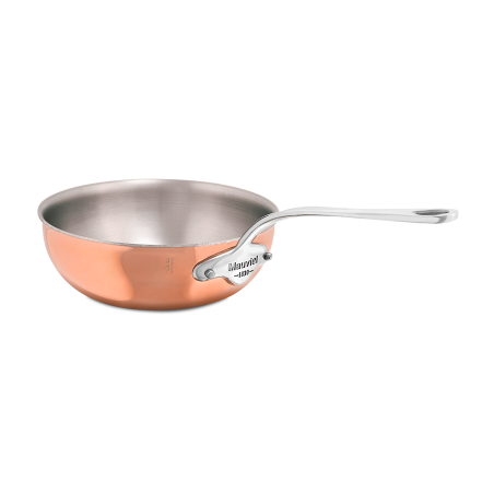 Évasée bombée en cuivre inox induction M'6S