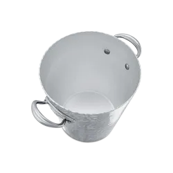 Seau à champagne en aluminium martelé M'30