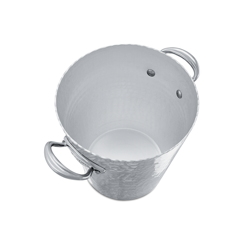 Seau à champagne en aluminium martelé M'30