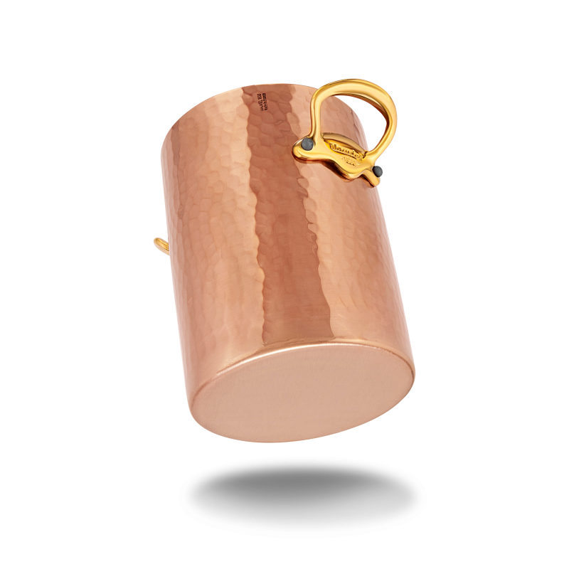 Seau à vin en cuivre étamé martelé M'30