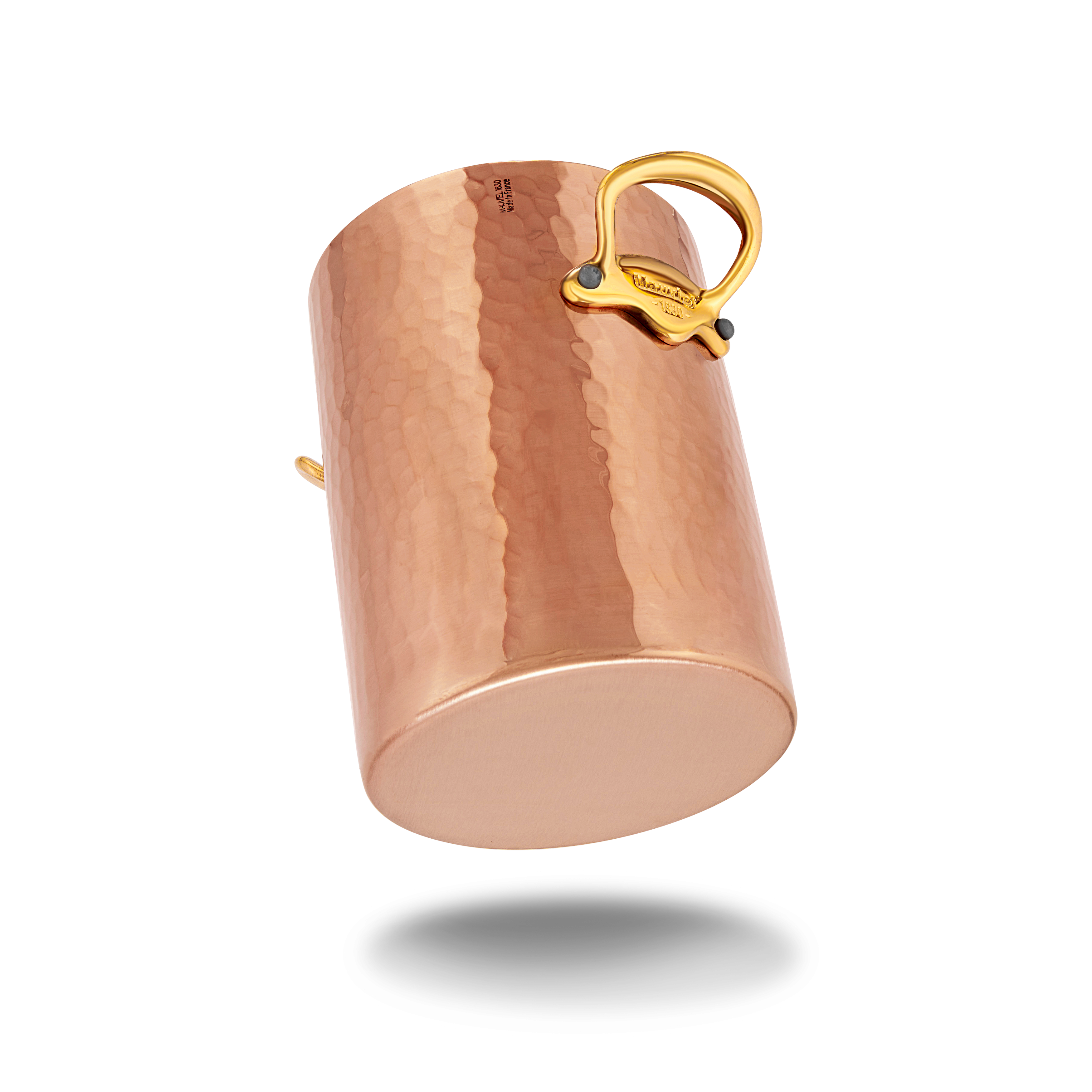 Seau à vin en cuivre étamé martelé M'30