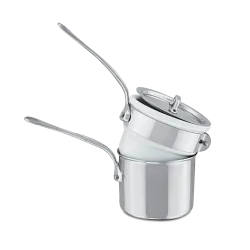 Bain-marie en inox avec couvercle M'COOK ACCESSOIRE