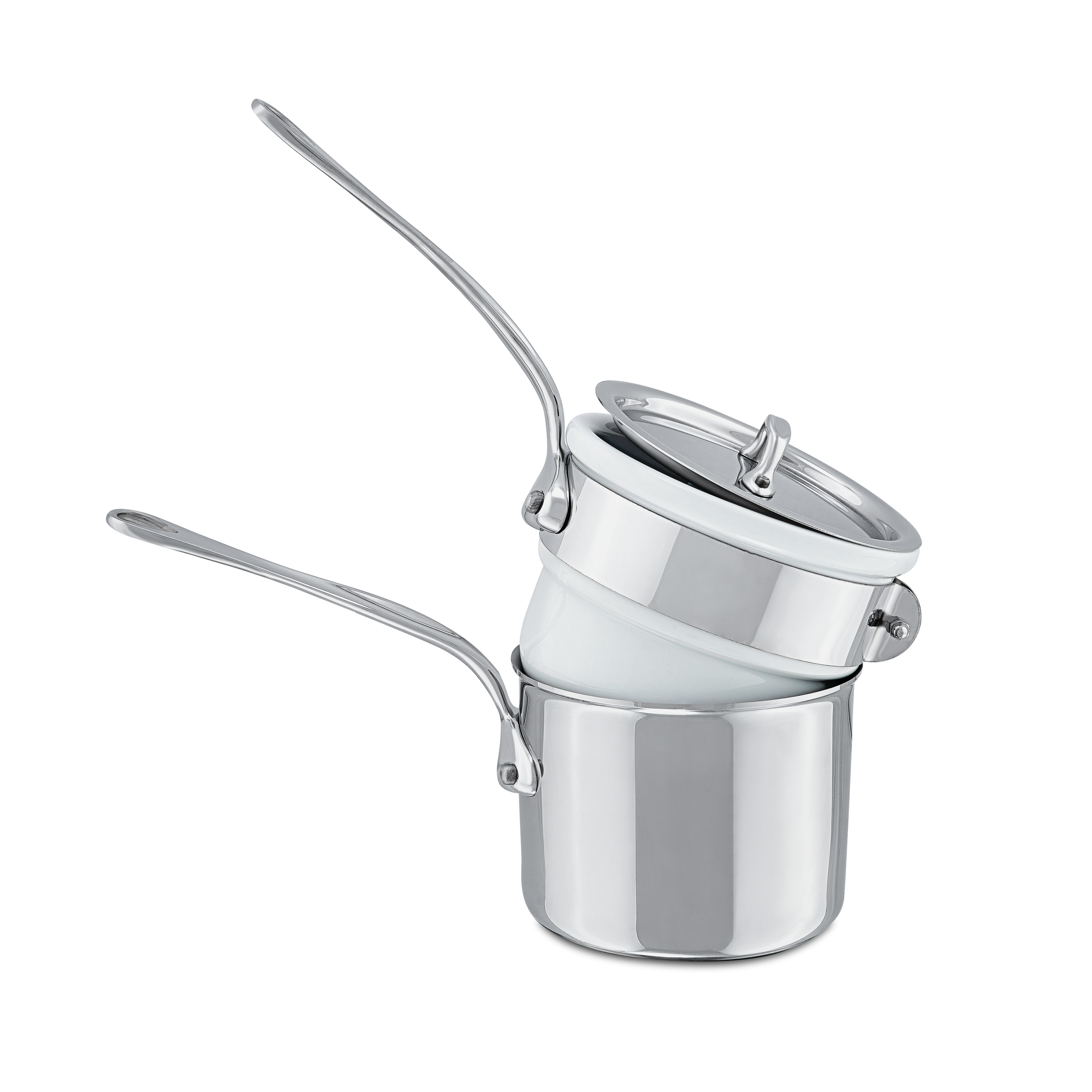 Bain-marie en inox avec couvercle M'COOK ACCESSOIRE