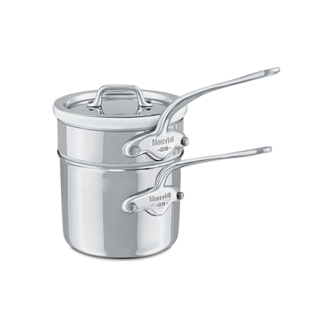 Bain-marie en inox avec couvercle M'COOK ACCESSOIRE