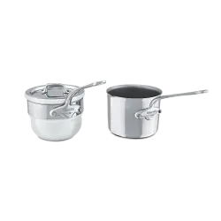 Bain-marie en inox avec couvercle M'COOK ACCESSOIRE