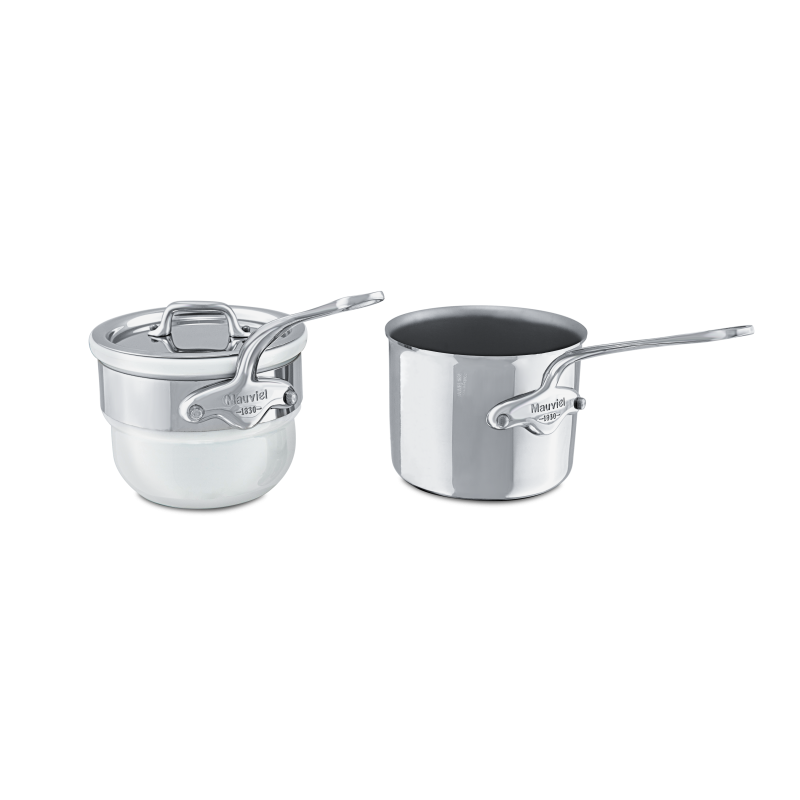 Bain-marie en inox avec couvercle M'COOK ACCESSOIRE