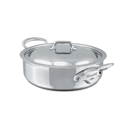Rondeau en inox avec couvercle M'COOK