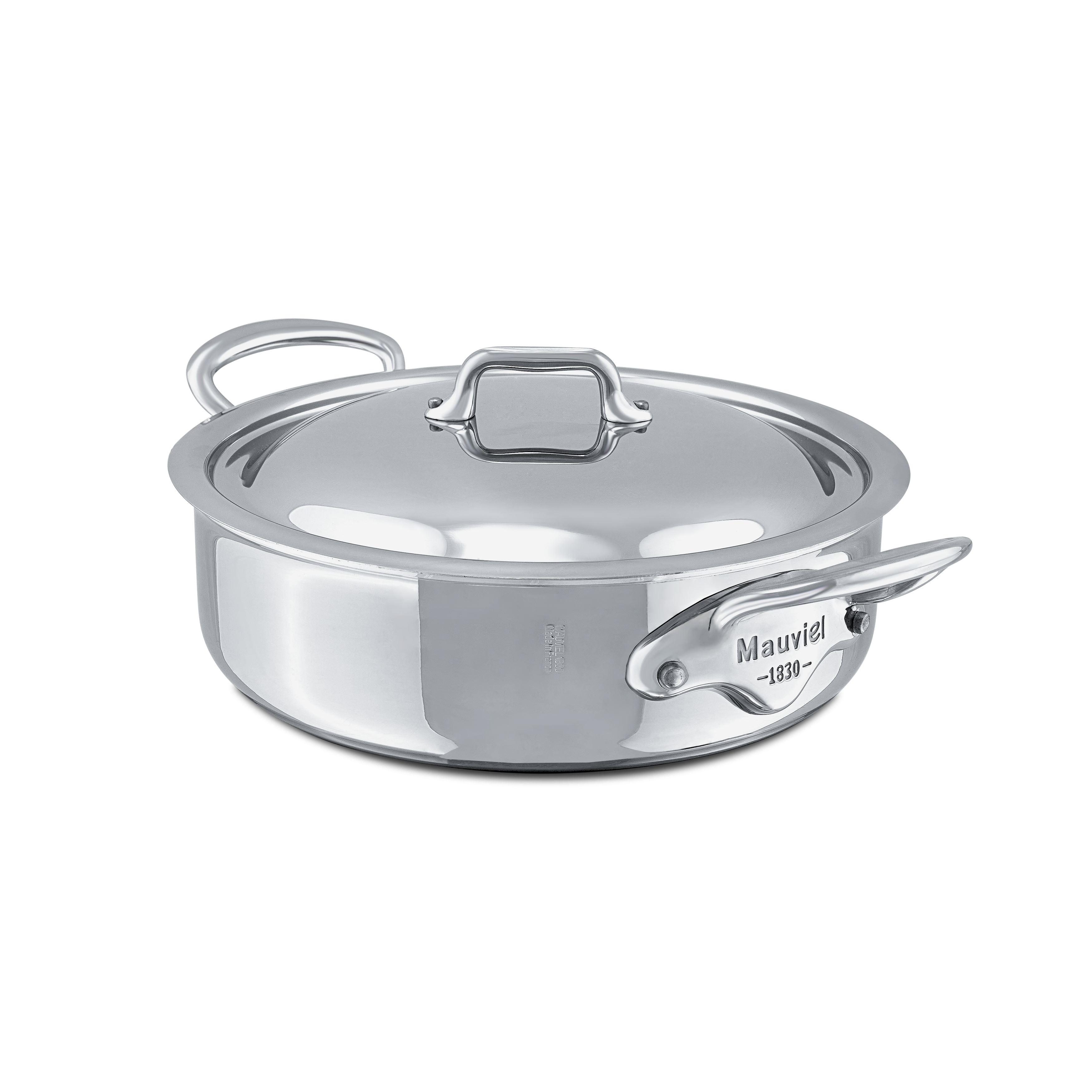 Rondeau en inox avec couvercle M'COOK
