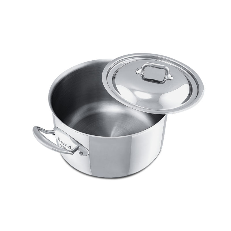 Cocotte en inox avec couvercle M'COOK