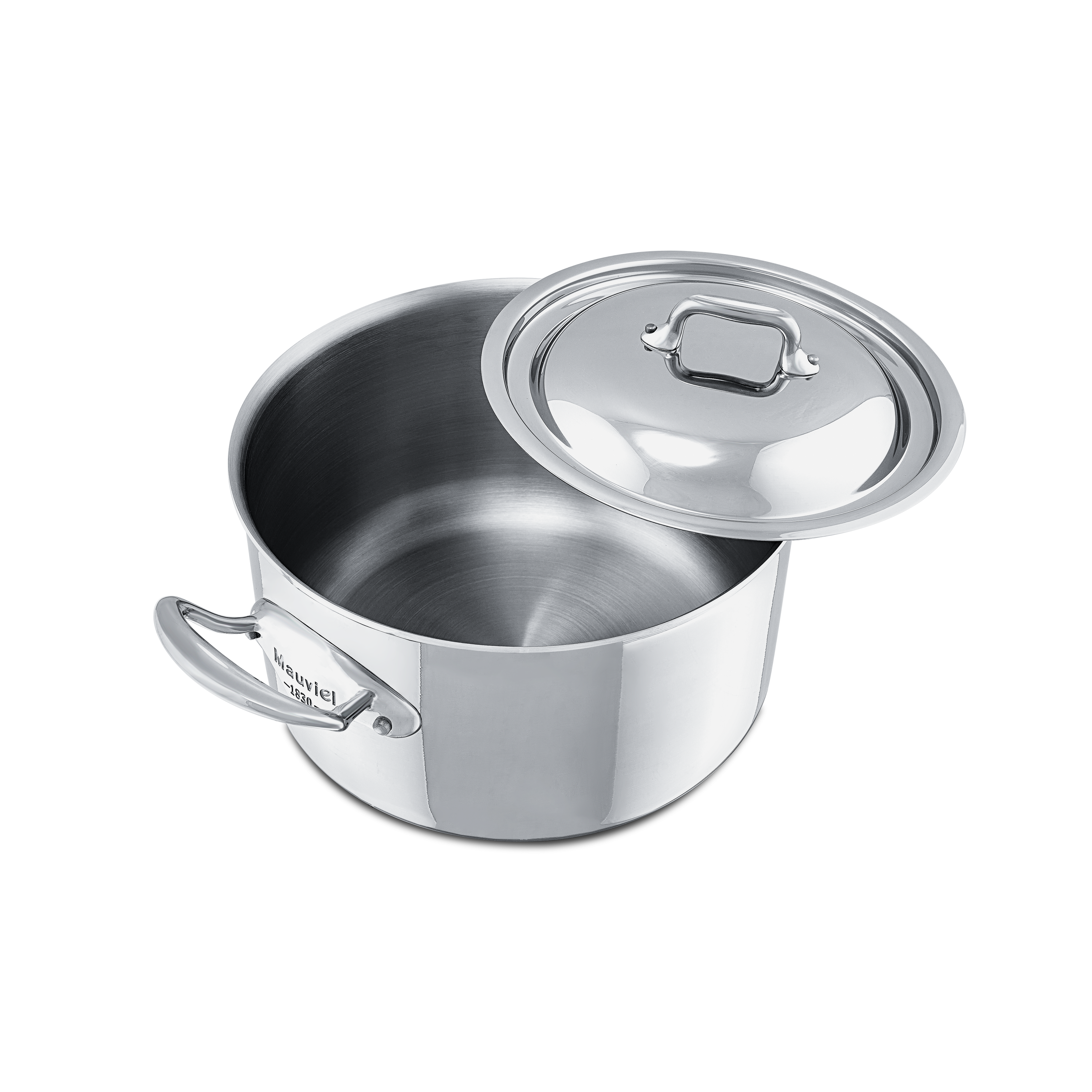 Cocotte en inox avec couvercle M'COOK