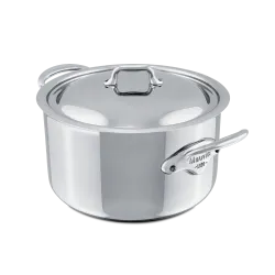 Cocotte en inox avec couvercle M'COOK