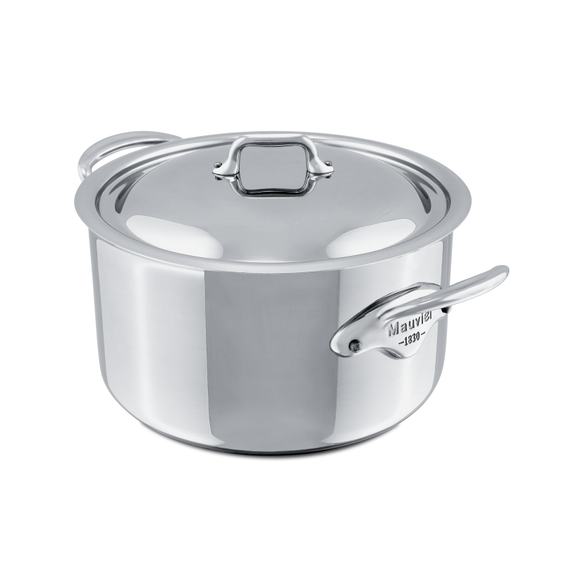 Cocotte en inox avec couvercle M'COOK