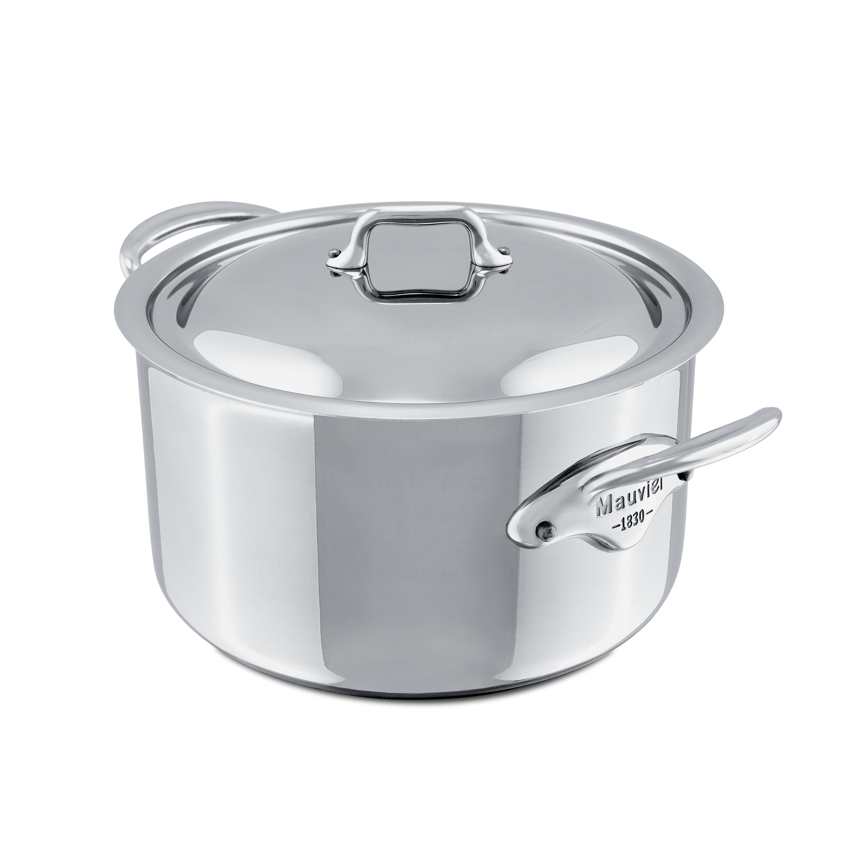 Cocotte en inox avec couvercle M'COOK