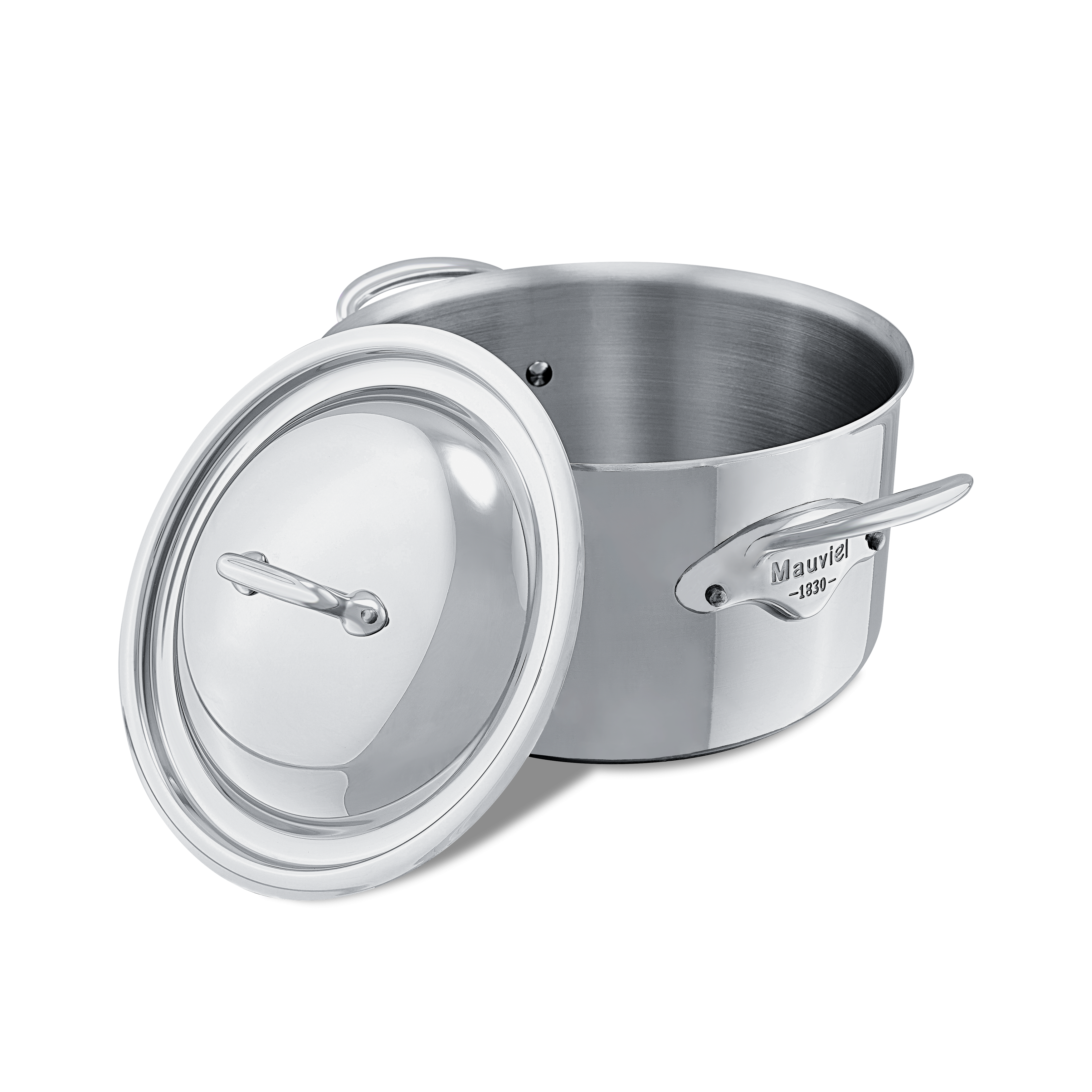 Cocotte en inox avec couvercle M'COOK