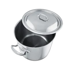 Marmite en inox avec couvercle M'COOK ACCESSOIRE