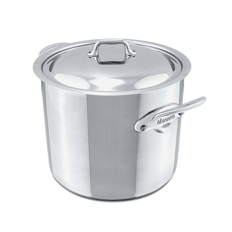 Marmite en inox avec couvercle M'COOK ACCESSOIRE