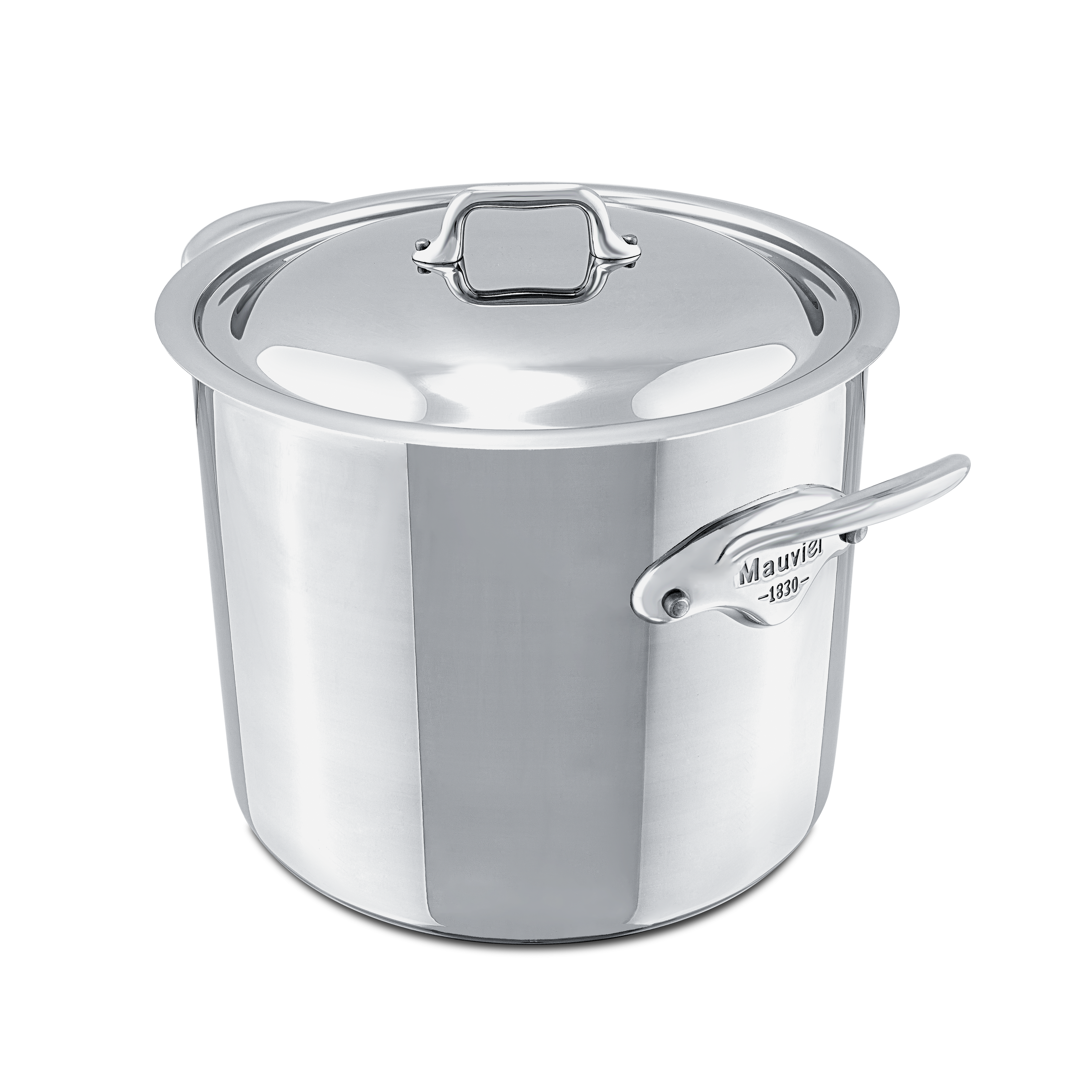 Marmite en inox avec couvercle M'COOK ACCESSOIRE