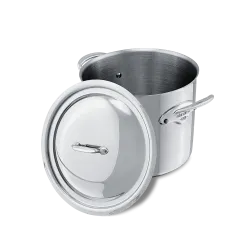 Marmite en inox avec couvercle M'COOK ACCESSOIRE