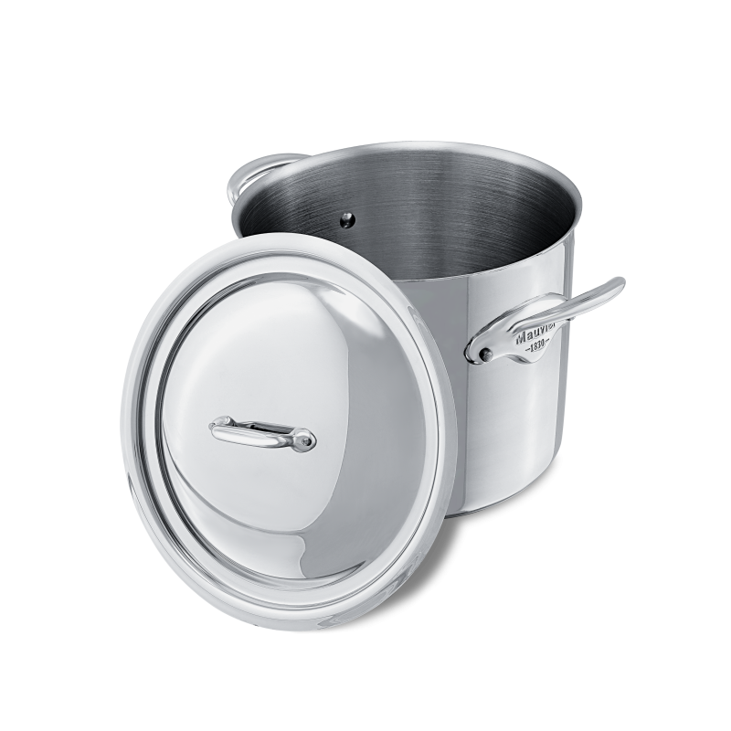 Marmite en inox avec couvercle M'COOK ACCESSOIRE