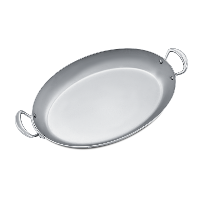 Plat ovale en inox M'COOK ACCESSOIRE