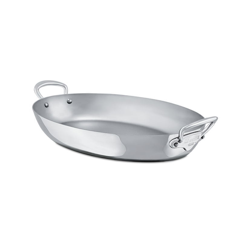 Plat ovale en inox M'COOK ACCESSOIRE
