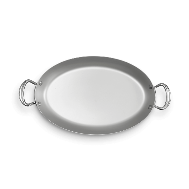 Plat ovale en inox M'COOK ACCESSOIRE
