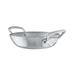 Plat rond en inox M'COOK