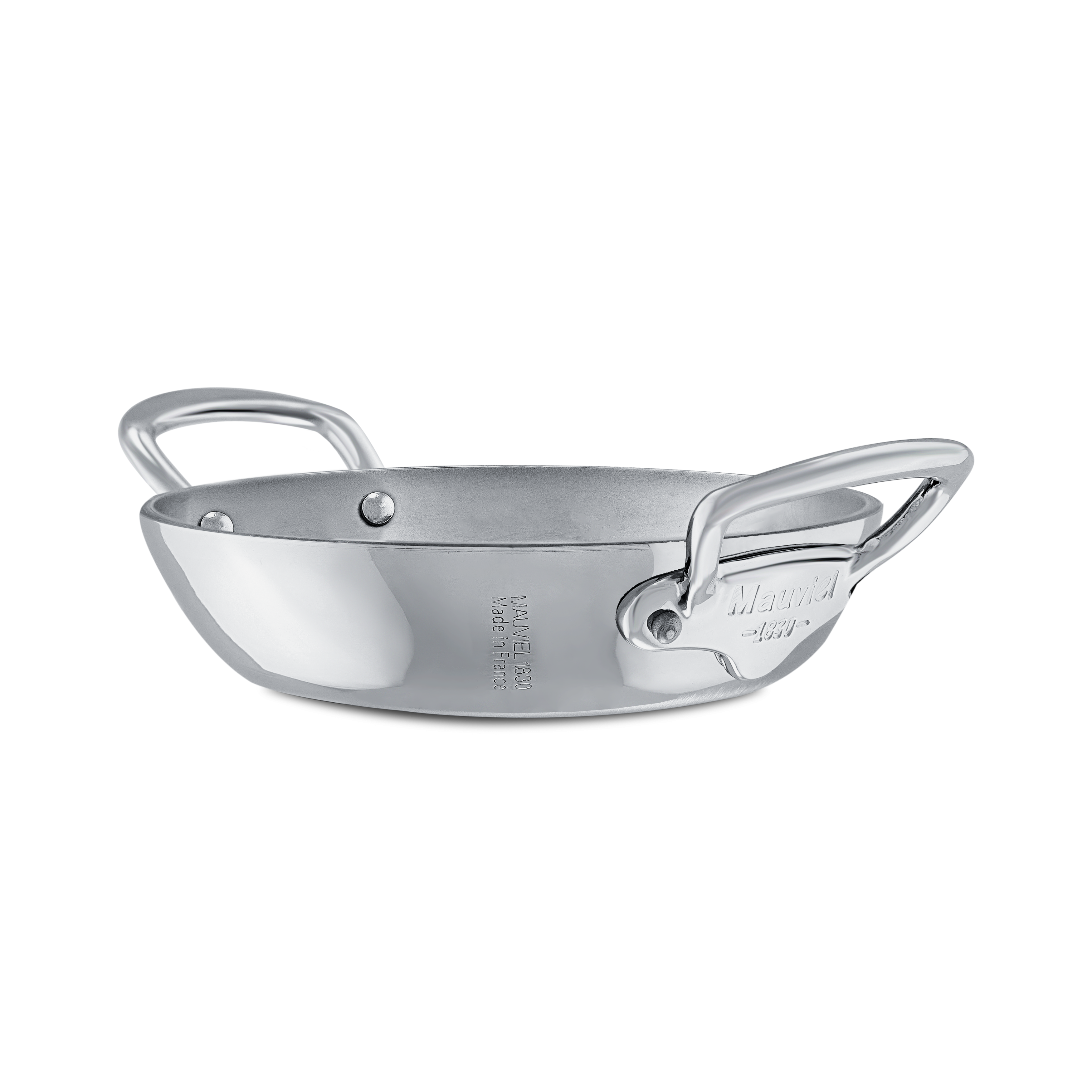 Plat rond en inox M'COOK