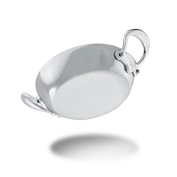 Plat rond en inox M'COOK