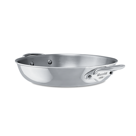 Plat rond en inox M'COOK