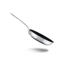 Poêle antiadhésive en inox M'COOK