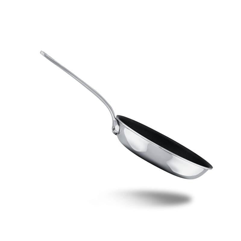 Poêle antiadhésive en inox M'COOK
