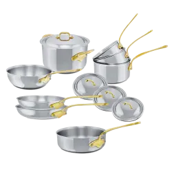 Batterie de 12 pièces en inox M'COOK B
