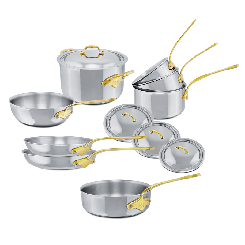Batterie de 12 pièces en inox M'COOK B