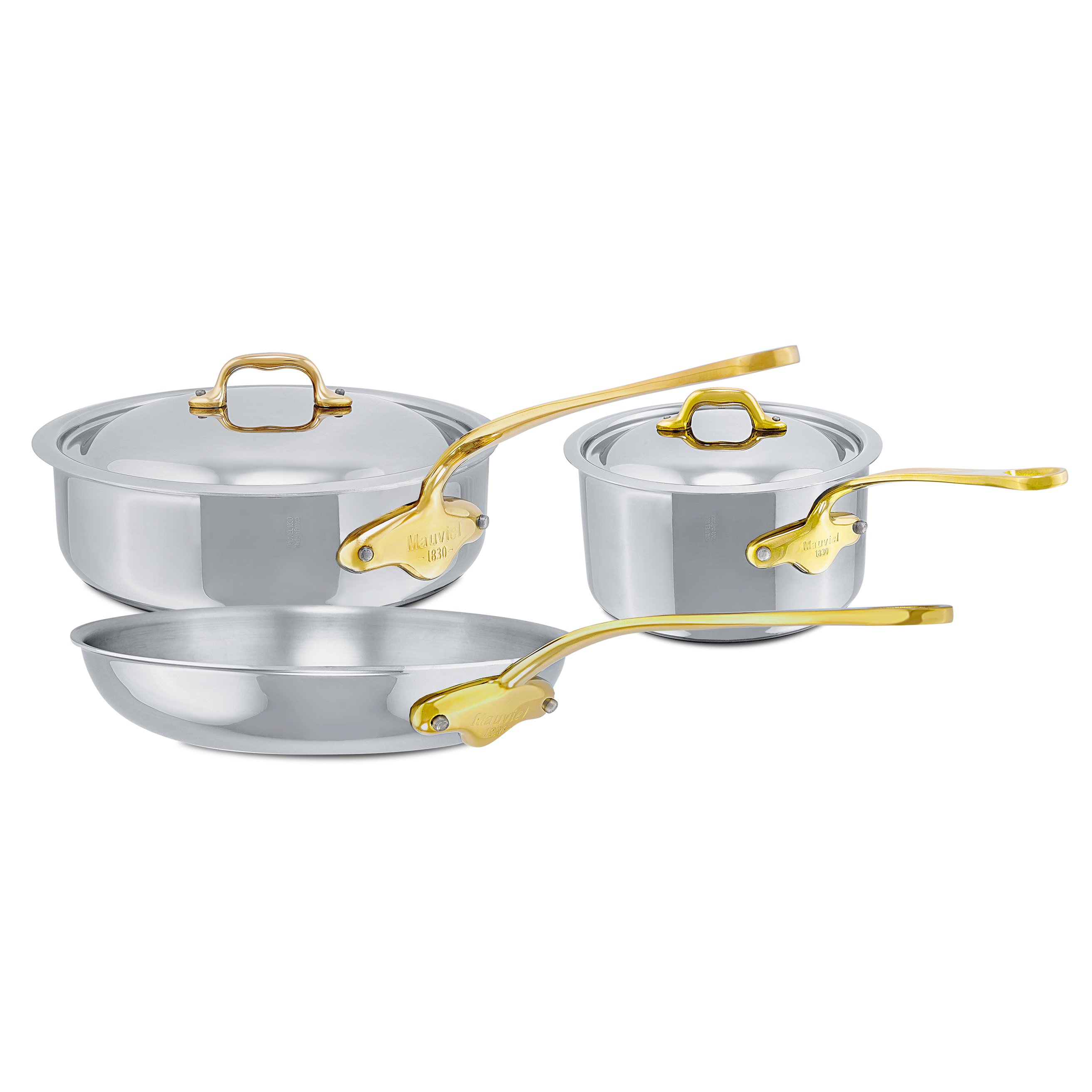 Batterie de 5 pièces en inox M'COOK B