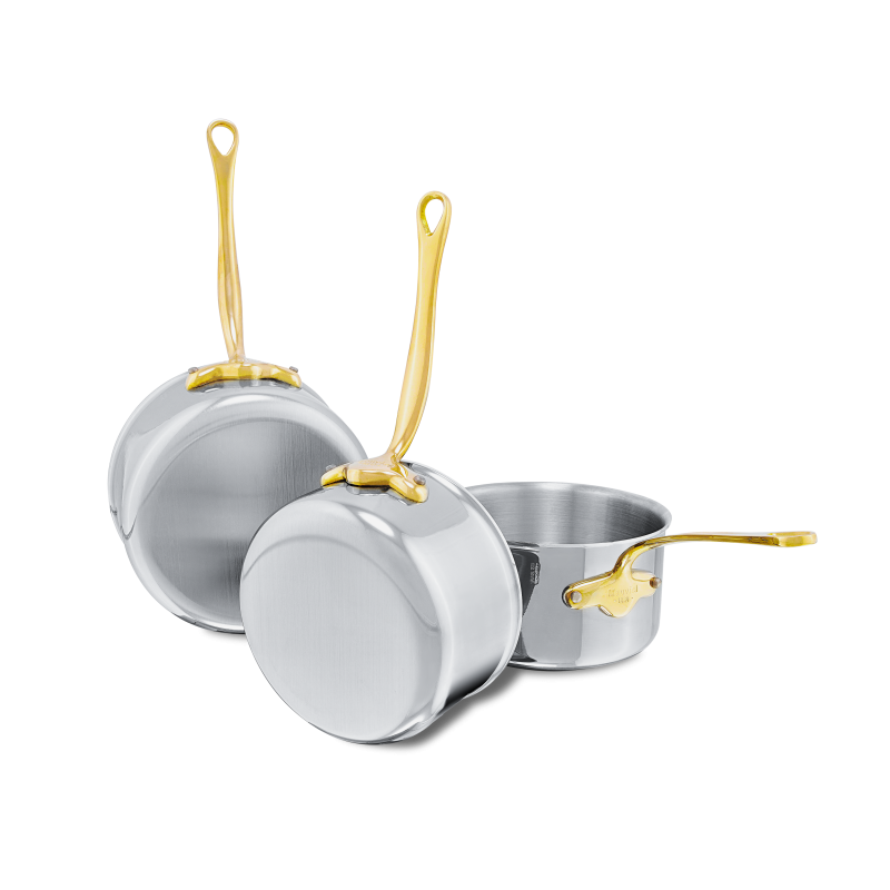 Batterie de 3 casseroles en inox M'COOK B
