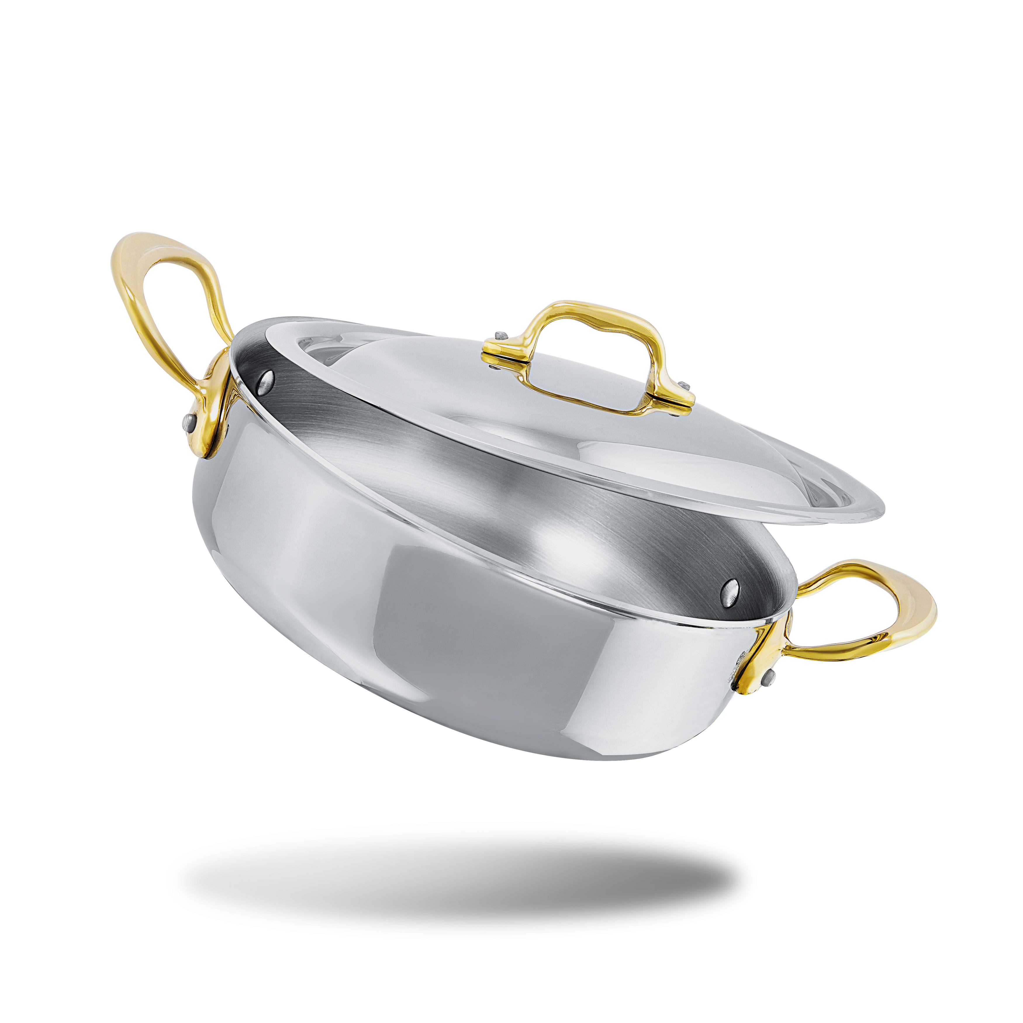 Rondeau en inox avec couvercle M'COOK B